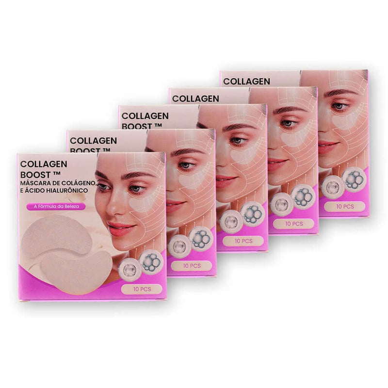CollagenBoost -  Máscara de Colágeno que Revitaliza e Renova a Pele