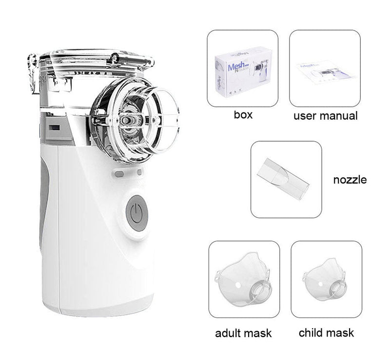 Inalador Nebulizador Ultrassônico Portátil Silencioso