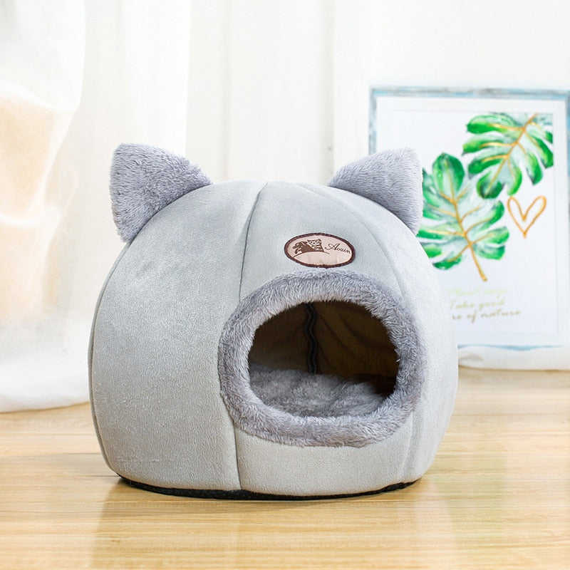 Caminha para Gato e Cães Acolchoada Pelúcia
