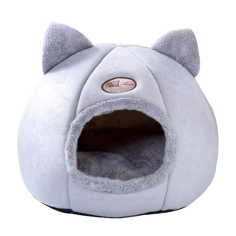 Caminha para Gato e Cães Acolchoada Pelúcia