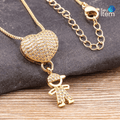 Colar Amor de Mãe Banhado a Ouro 18k